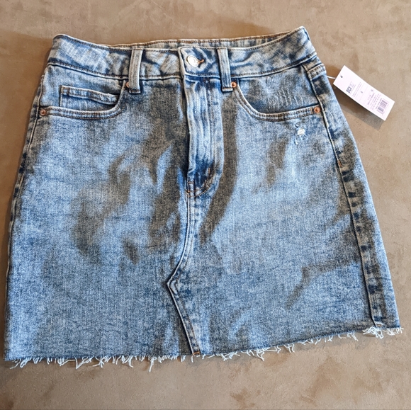 Target Denim Jean Mini Skirt - Picture 1 of 4